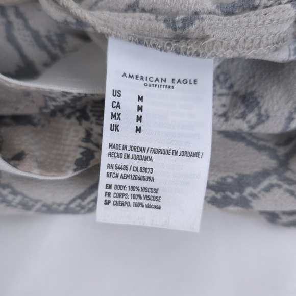 American Eagle Outfitters Animal Print Pencil Midi Skirt Size M - Picture 11 of 13